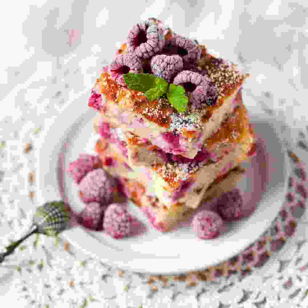 Blueberry Sponge Cake