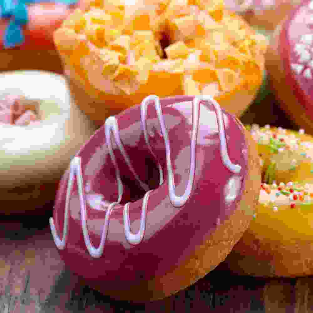 Frosted Doughnut